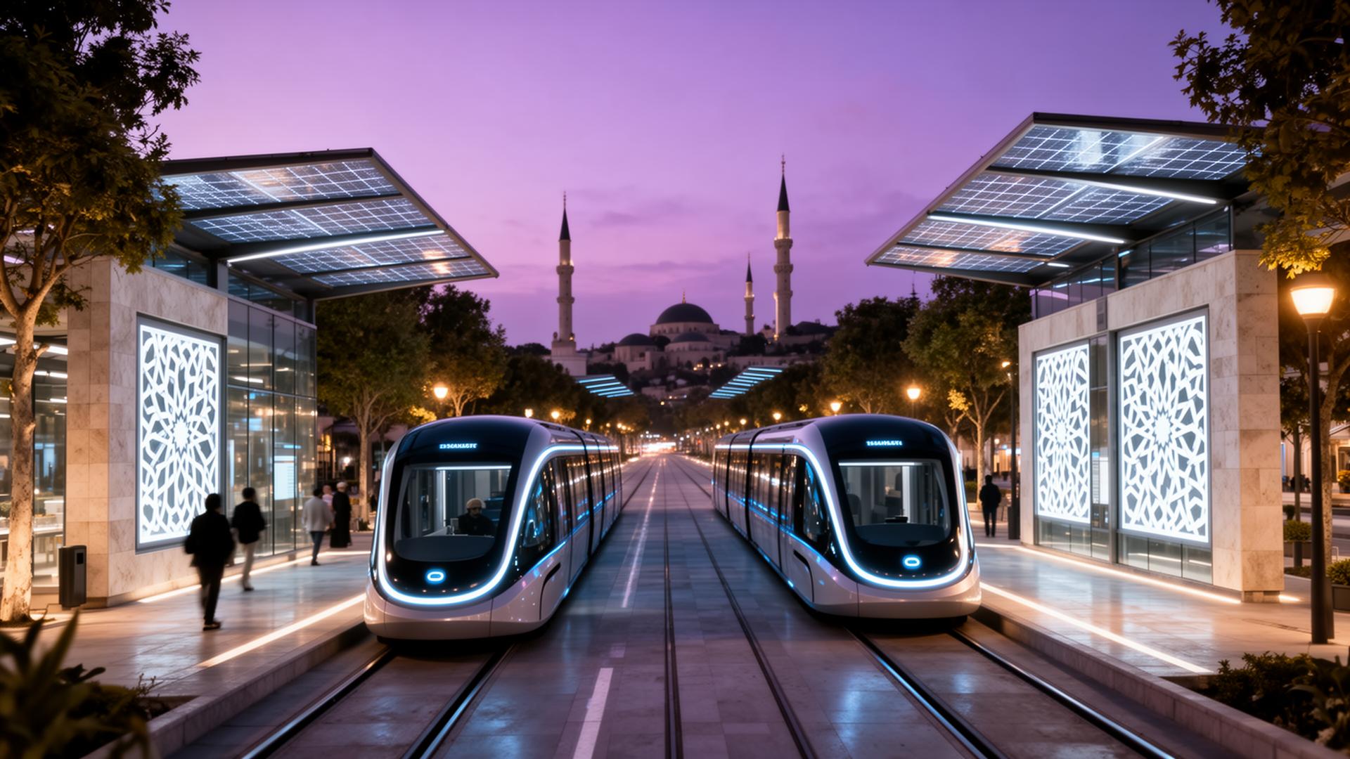 Autonomous transit spines